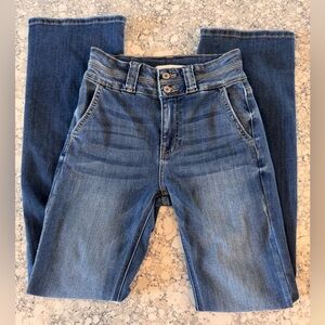 Like New - KanCan High-Rise Double Button Bootcut Jeans Size 1/24